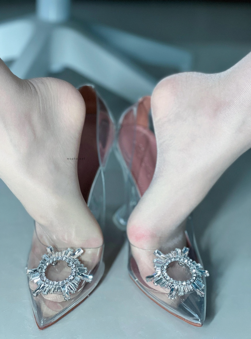 白龙猫女 – 肉丝形体服【19P】